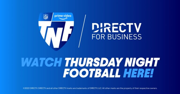 Thursday Night Football with DirecTv for business