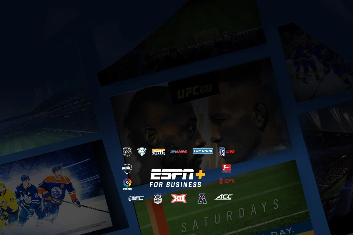 ESPN+ FOR BUSINESS image